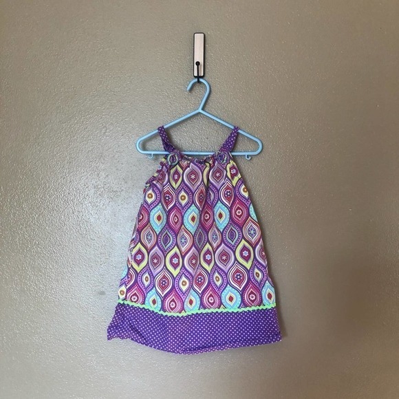 Kids Headquarters Retro Purple Dress Size 5 - Picture 6 of 6